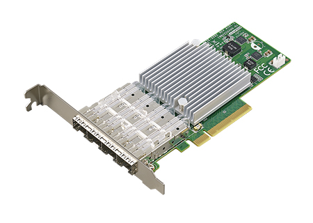 Quad Port Fiber 10GbE (SFP+) Ethernet PCI Express Server Adapter with Intel<sup>®</sup> XL710-BM1